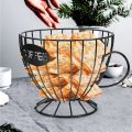 Metal Coffee Capsule Holder Large Capacity Cup Coffee Pod Organizer for Coffee Shop Bar Display Kitchen Storage Accessories. 