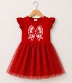 1 piece 1 years to 12 Years Premium 1 Piece Baby Girl Clothes Suits Princess Christmas Kids Girls Outfits Fall Winter T-Shirt Overalls Strap Plaid Dress Girls Set. 