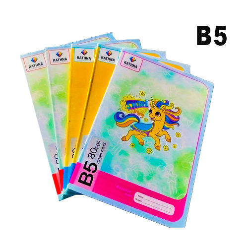 Rathna B5 Single Ruled 80Pages
