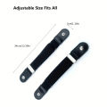 2pcs/set No Buckle Elastic Belt For Women Men Unisex Stretch Belt For Pants Jeans Casual Buckle Free Adjustable Invisible Belt. 