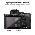 2PCS Tempered Glass For  Alpha A7RV A7R5 A7M2/3/4 A7II/III A7R2 RX100 ZV1 Scratch Resistance Screen Protector Camera Film. 