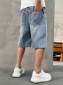 Drip Urban Men's Jeans Fashion Street Denim No accessories or belts included.