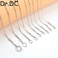 Dr.DC Bord Stainless Steel Chain Parrot Anti-flying Traction Rope Bird Feet Bracelet Alloy Foot Ring Pet Bird Travel Supplies. 
