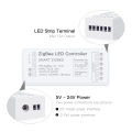 Tuya Zigbee 3.0 Smart LED Strip Controller RGB+CCT RGBW DC5-24V RGB CCT Single Color Dimmer Support Smart Life APP Voice Control. 