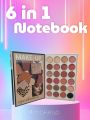 Mocallure 6 in 1 makeup book. 