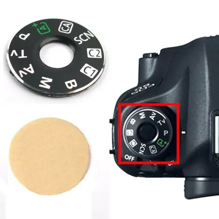 For-Canon%20EOS%206D%20Camera%20Function%20Dial%20Mode%20Plate%20Interface%20Cap%20Button%20Repair%20Kit%20Camera%20Accessories%20-%20Image%206