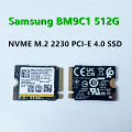 Samsung SSD BM9C1 512GB M.2 2230 PCIe 4.0 NVMe Protocol Solid State Drive OEM Package. 