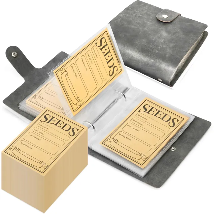 1%20Set%20Garden%20Seeds%20Storage%20Organizers,%20Seed%20Organizer%20Binder%20with%2050pcs%20Self-Sealing%20Seed%20Envelopes,Seed%20Packet%20Organizer,%20Seed%20-%20Image%202