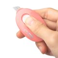 Deli 3Pcs Set Mini Cutter Utility Knife Pocket Sized Craft Wrapping Box Paper Envelope Cutter Paper Student Stationery.