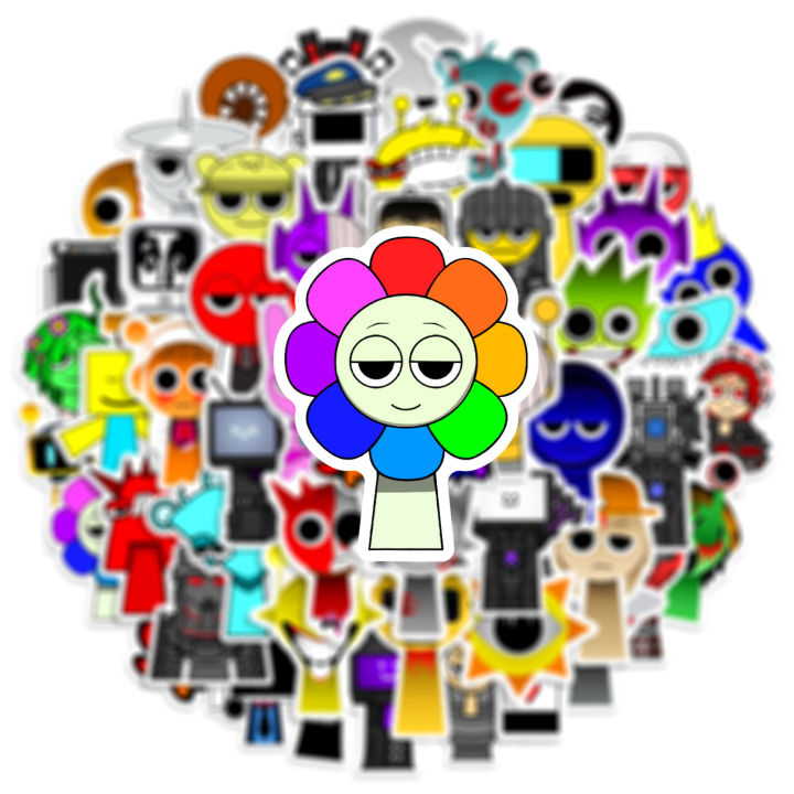 52PCS/Pack%20New%20Sprunki%20Stickers%20Incredibox%20Sprunki%20Decals%20For%20Phone%20Laptop%20Suitcase%20Notebook%20Skateboard%20Waterproof%20Stickers%20-%20Image%206