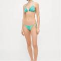 2025 Fashion Trend Striped Split Bikini Women's  Three-Point Hot Girl Swimsuit Trendy Beachwear. 