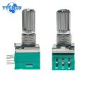 5PCS RK097NS RK097 Potentiometer B10K B5K B100K B1K B50K B20K 500K Shaft 15mm 6Pin Audio Amplifier Sealing Potentiometers Kit. 