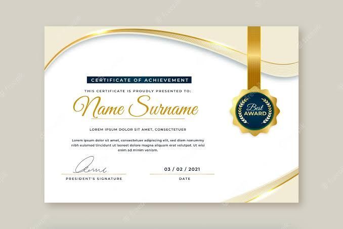 Customized Certificate Printing