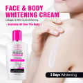 Face Body Bleaching Cream Improve Dark Skin Collagen Face Body Lotion Feminine Gentle Nourishing Dark Korean Skin Care Cream. 