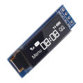 I2C OLED Display Module 0.91 Inch I2C SSD1306 OLED Display Module White / BLUE I2C OLED Screen Driver DC 3.3V~5V for Arduino. 