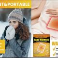 2 PC's Hand Warmers Foot Warmers Patch for winter Cold Heating Pads Warm Patches for outdoor Travel Snow Winter Hot Patches. 