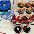 Zero Delay Arcade USB Encoder PC PS3 Switch Raspberry Pi  TO Joystick FOR 5PIN & 2.8MM Button Hitbox Controller. 