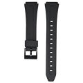Rubber Strap for Casio F-201W F-201WA DB-36 WS-300 Men Sport Waterproof Black Resin Replace Bracelet Watch Band 18mm. 