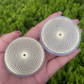 6cm Natural Selenite Disk,Quartz Crystal Disk,Recharge Crystal ,Life network, Collection,Crystal ,Home Decor.