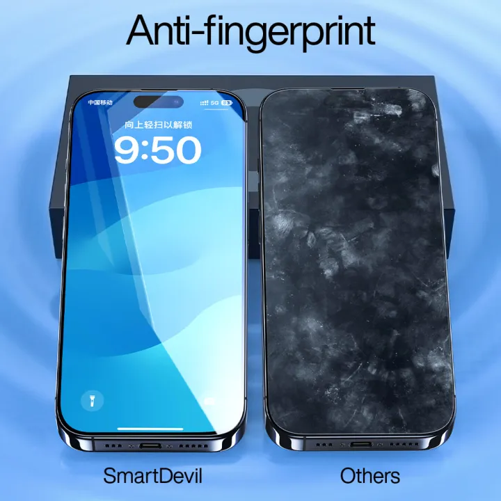 SmartDevil%203%20Pcs%20Hydroel%20Film%20Screen%20Protector%20for%20iPhone%2015%20Pro%20max%20Full%20Cover%20HD%20Soft%20Film%20for%20iPhone%2015%20Plus%2015Pro%20Anti%20Drop%20-%20Image%204