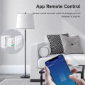 Tuya Smart WiFi Switch Module 16A 2-Way Control Mini Breaker Light Switch Timer Remote Control Compatible With Alexa  lightify. 