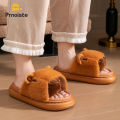 Cute Platform Slippers for Women EVA Sole Memory Foam Soft Home Shoes Capybara Animal Warm Comfortable Designer Bedroom. 