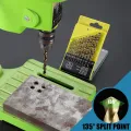 Metric Drill Bits Set13PCS (3/16”-1/2”) Tip Work for Glass Metal Tile Concrete Professional Masonry Drill Bits Tungsten Carbide. 