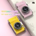 Digital Camera Children Camcorder 2.4" inches Rechargeable Autofocus Vlogging Compact Cameras For Beginner Photography Selfie. 