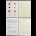 Big Size 18.5*26cm German Magic Practice Copybook Pen Preschools Kids Calligraphy Children Reusable Deutsch Writing Book. 
