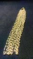 12-Piece Golden Pearl Chain for Jewelry Making Accessories. 