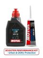 Motul 10w30 Scooter Engine Oil and Gear Oil Combo. 