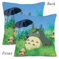 Cute Cartoon T-TOTOROS Pillowcase Home Decorations Decorative Sofa Cushions Cover for Sofa Living Room Decoration Anime Pillow.