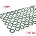 25-100pcs 18650 21700 26650 32650 Insulation Gasket Li-ion Battery Cell Barley Adhesive Paper Insulate Tool Glue Electrode Pads.