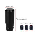 78mm Gear Shift Knobs Universal Aluminum Alloy Weighted Shifter Knobs Metal Gear Lever Stick Handle Gear Shifter Gear Head Knob. 
