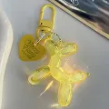 New Candy Color Balloon Dog Keychain for Girls Creative Balloon Dog Phone Chain Key Buckle Accessories Bag Pendant Toys. 