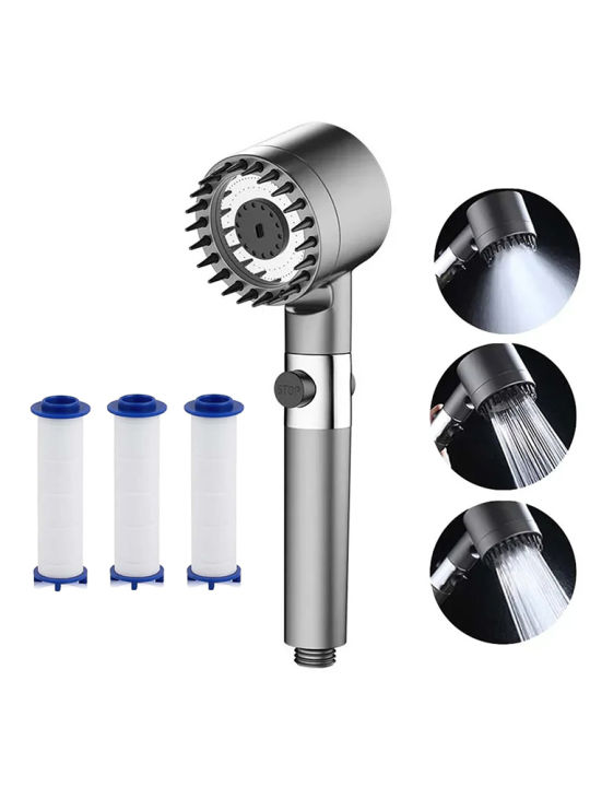 Filtered%20Handheld%20Shower%20Head%20with%203%20Spray%20Modes,%20Showerhead%20with%20Stop%20Button,%203%20Replaceable%20Filter%20Cartridges%20-%20Image%207