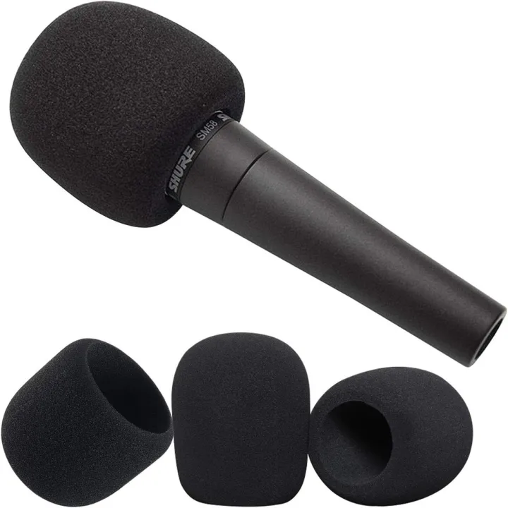 6pcs/pack%20New%20Style%20Microphone%20Cover%20-%20Foam%20Mic%20Covers%20Windscreen%20Suitable%20for%20Most%20Standard%20Handheld%20Microphone%20-%20Image%202