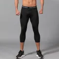 Mens Workout Shorts Sports Wear Running Tights Gym Leggings Tights for Men Yoga Pants Compression Exercise Pants for Men Spandex. 