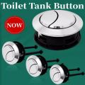 Universal Dual Flush Toilet Water Tank Button Round Valve Push Button Flush Toilet Seat Water Tank Valve Bathroom Parts. 