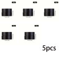 3PCS/5PCS brown glass cosmetic jar with lid, leak proof and UV resistant, reusable, portable beauty storage..