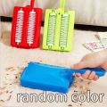 Carpet Table Brush Sweeper Sofa Carpet Debris Crumb Dirt Pet Hair Cleaner Roller Brush Household Home Cleaning Tools Random Color. 