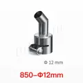 CRICKET 861DW 2008 4 5 6 8 10 12mm Angled Hot Air Gun Nozzle Is Compatible with Quick Hot Air Gun Direct Blow Nozzle Accessories. 