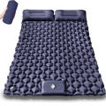 Outdoor Camping Double Inflatable Mattress Extra Wide Sleeping Pad Ultralight Folding Bed Sleeping Mat Car Travel Mat.