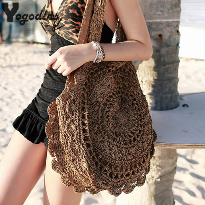 Bohemia Straw Beach Bag