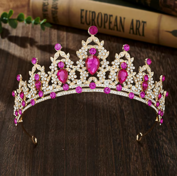 Floral%20Stone%20Pearl%20Crystal%20Wedding%20Bridal%20Tiara%20Crown%20Rhinestone%20Headbands%20Hair%20Hairband%20-%20Image%207