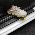 Anti Scratch Car Door Sill Protector Sticker Nano Carbon Fiber DIY Paste Protector Strip Auto Side Mirror Protection Tape Film. 