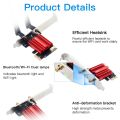 FENVI WiFi 5 PCI-E Wireless Adapter AC1200 Network Card Dual Band 2.4G/5GHz 802.11AC For Bluetooth 4.0 Desktop Windows 7/8/10/11. 