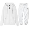 New Men's Autumn and Winter Classic Hoodie and Sweatpants, Suitable for Leisure Fitness, Warm Sports Set.