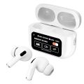 A9 Pro Touch Screen ANC Wireless Earphones - TWS Noise-Cancelling Earbuds, Bluetooth 5.3, Long Battery Life, HiFi Sound Quality. 