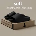 Men's EVA home bathroom anti slip slippers. 